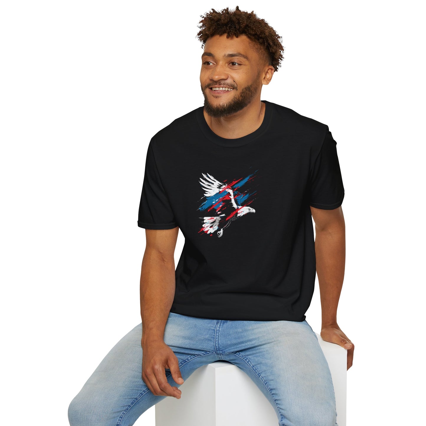 Skyward Storm Eye View: Champion Of The Bird Kingdom Bald Eagle Tee