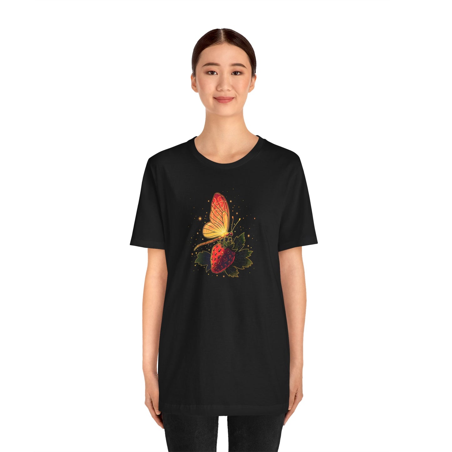 Glowing Gardens: Firefly Bliss Tee