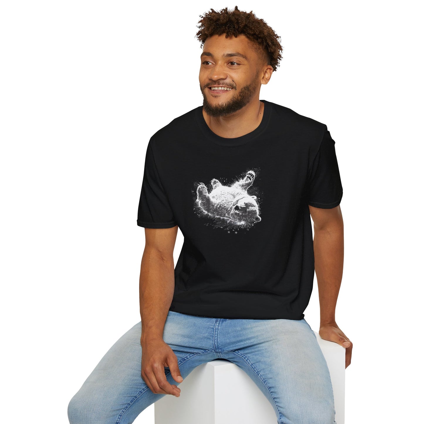 Northerner Playground - Ticklish Poler Bear Play Unisex Softstyle T-Shirt