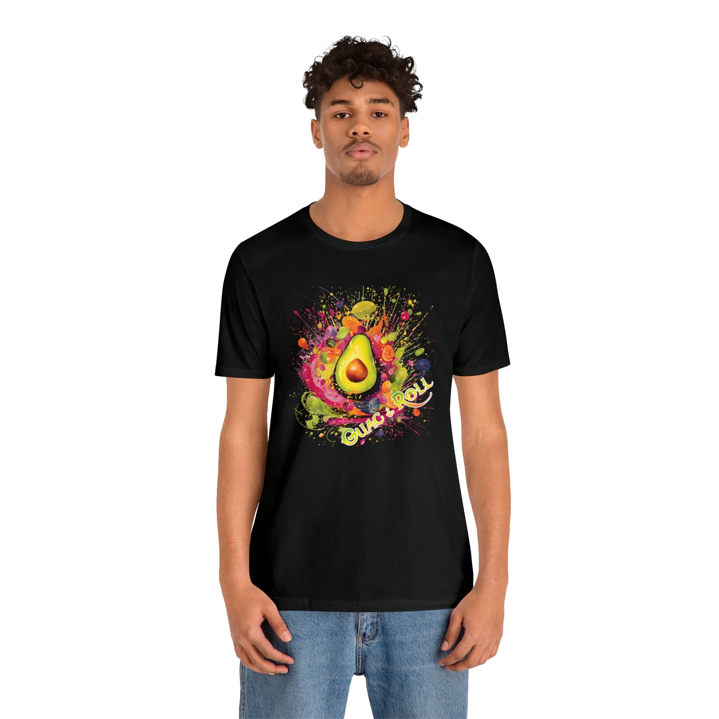 Guac & Roll: Avocado Rockstar Tee