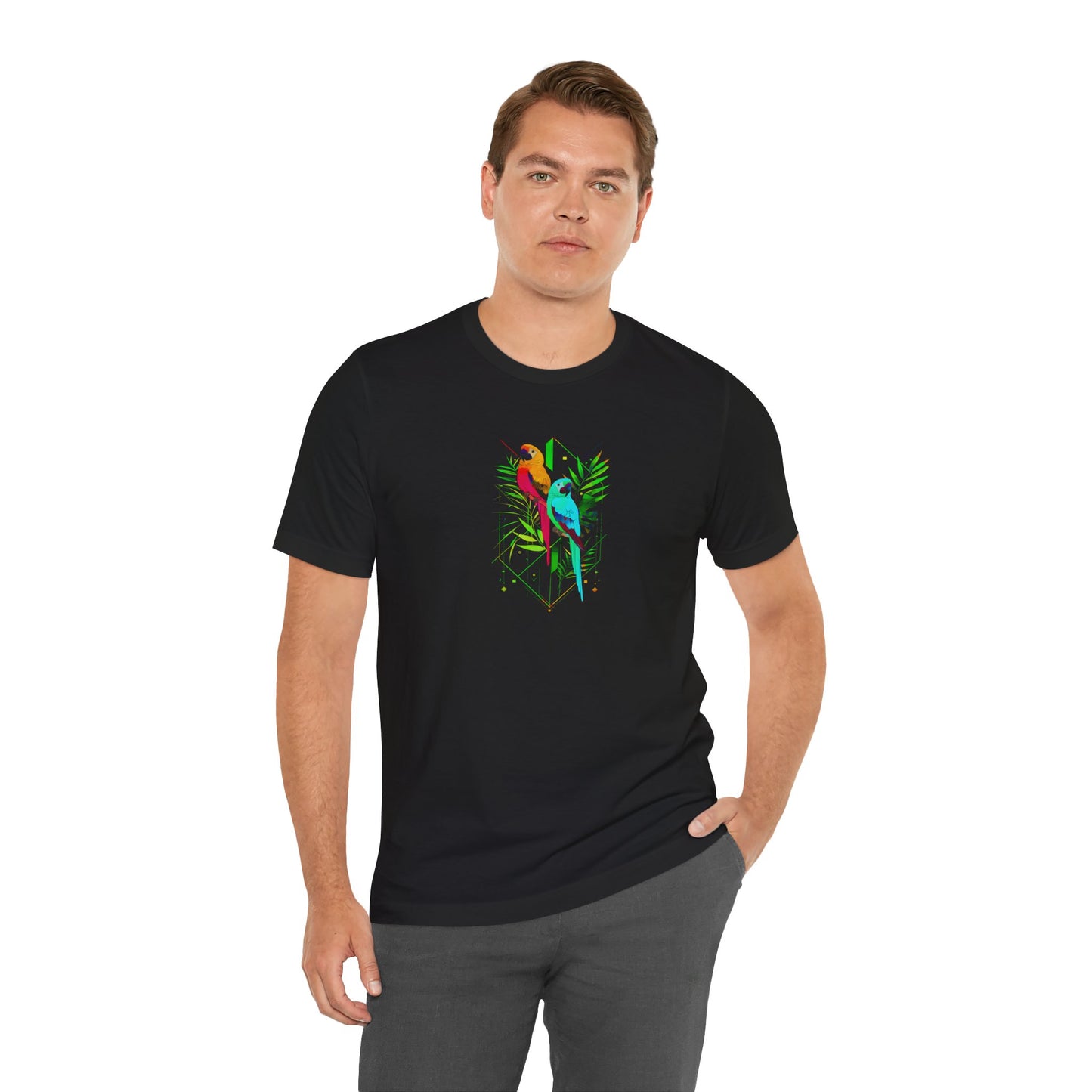 Rainforest Tango: Double Trouble Parrot Tee