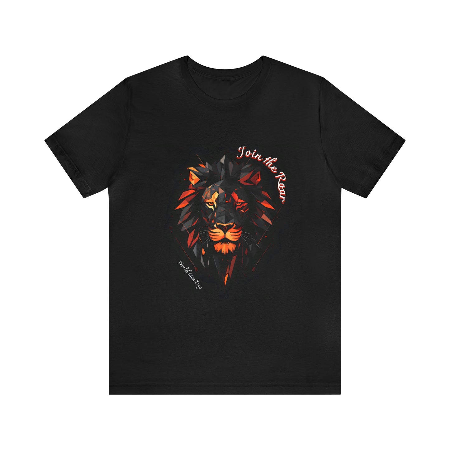 Join the roar - silhouette of a lion