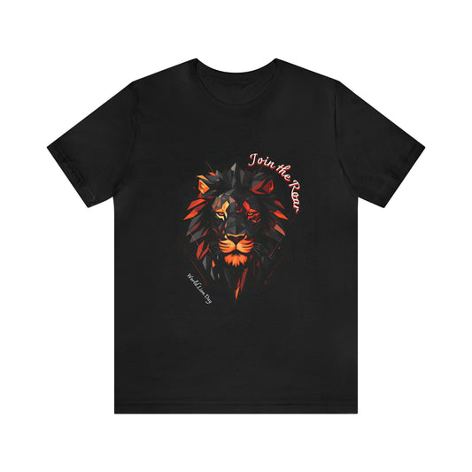 Join the roar - silhouette of a lion