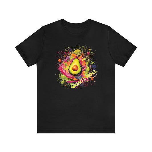 Guac & Roll: Avocado Rockstar Tee