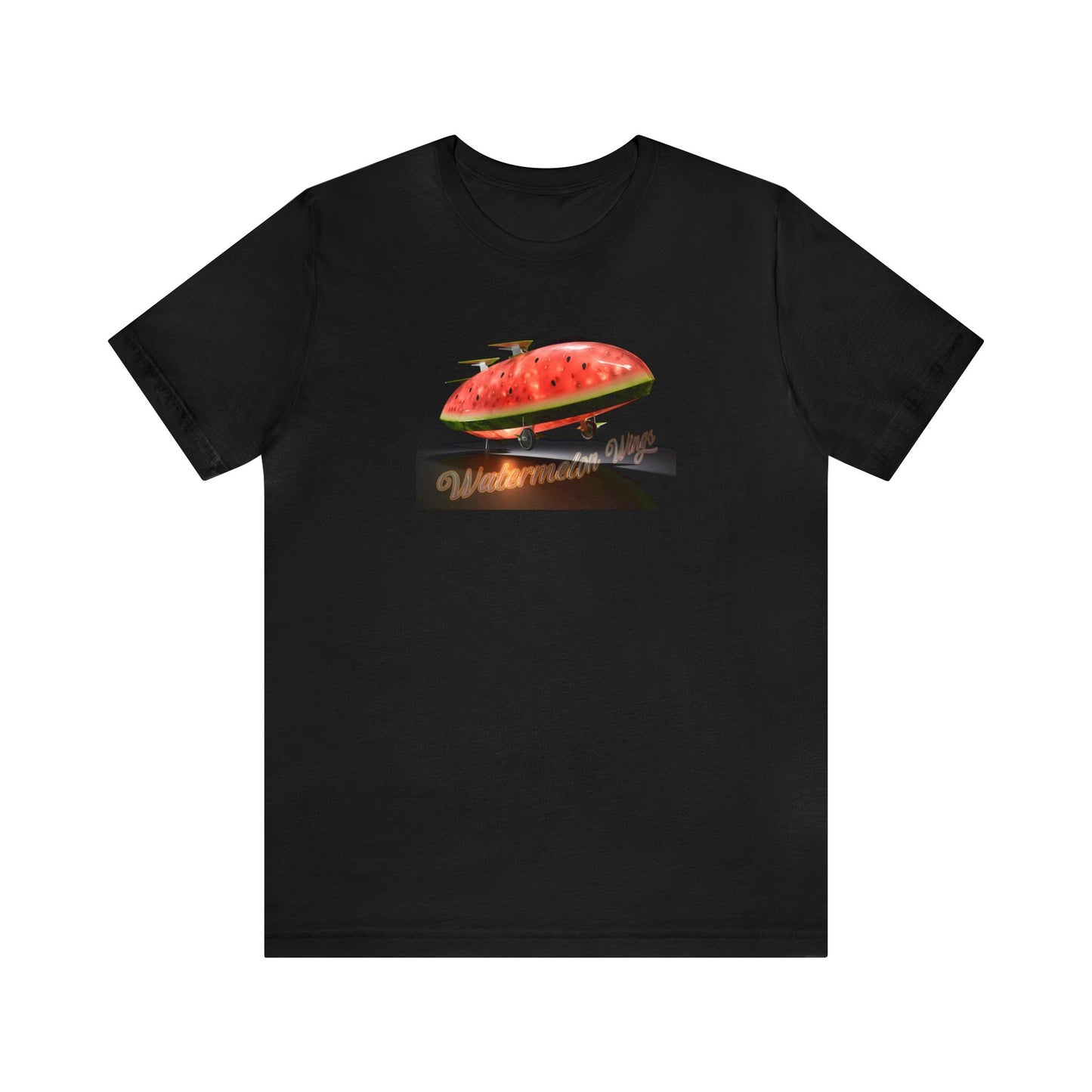 Watermelon Wings Unisex Jersey Short Sleeve Tee