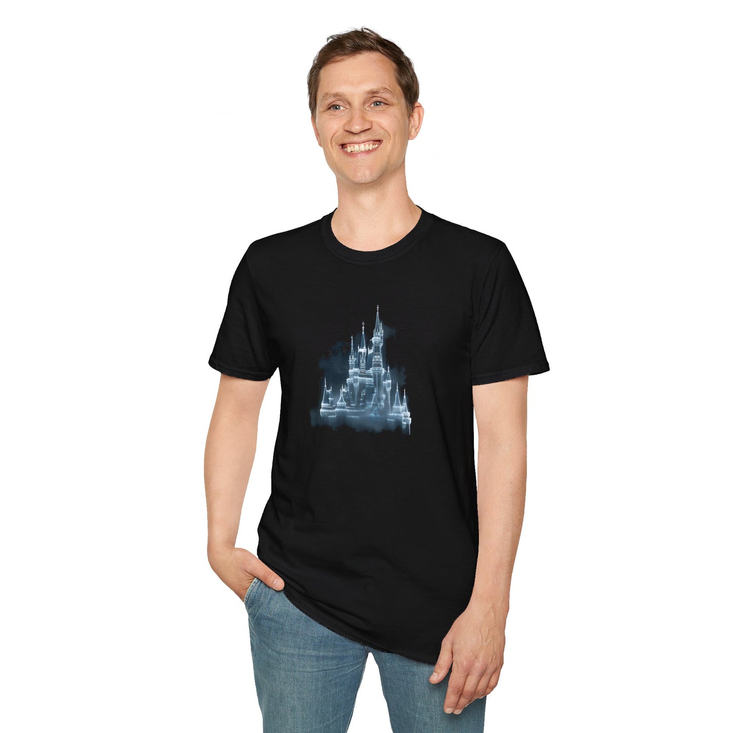 Romanesque Enchantment: Cinderella Castle Magic Kingdom T-shirt