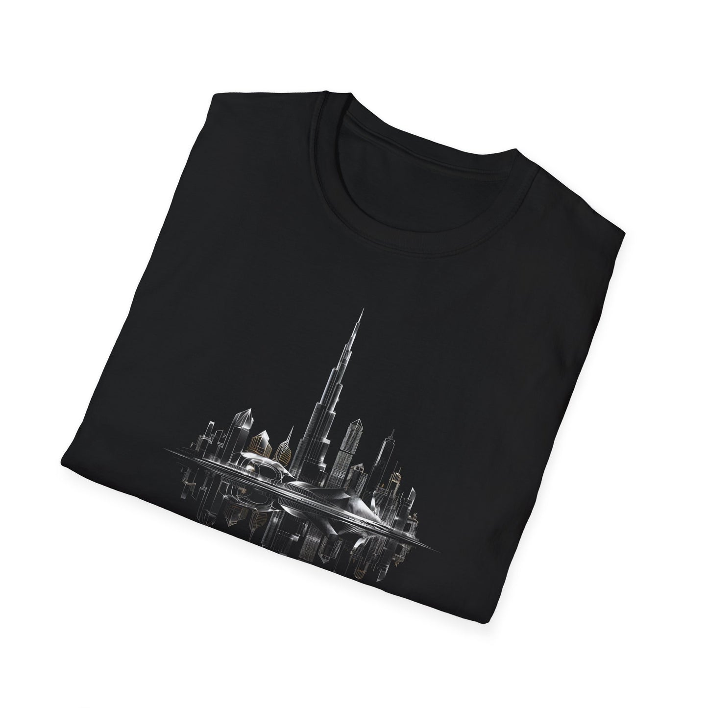 Architectural triumph: Burj Khalifa - Unisex Softstyle T-Shirt