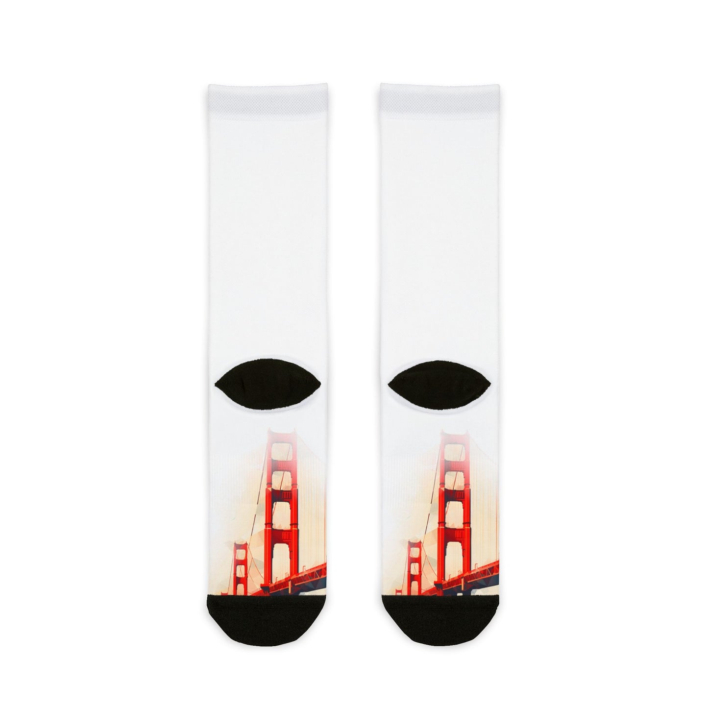 Iconic Golden Gate Bridge Sublimation Crew Socks