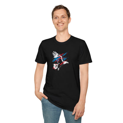 Skyward Storm Eye View: Champion Of The Bird Kingdom Bald Eagle Tee