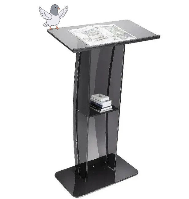 LED Lit Executive Presentation Modern Podium