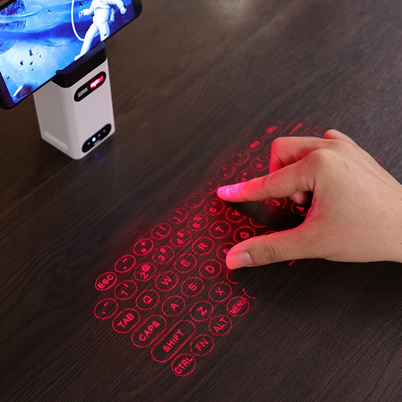 Bluetooth Wireless Keyboard Projector