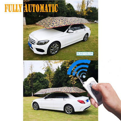 Semi-Automatic Portable Car Umbrella