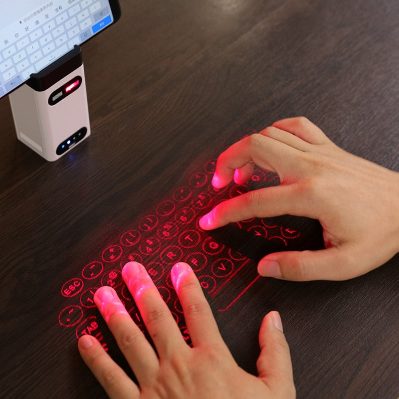 Bluetooth Wireless Keyboard Projector