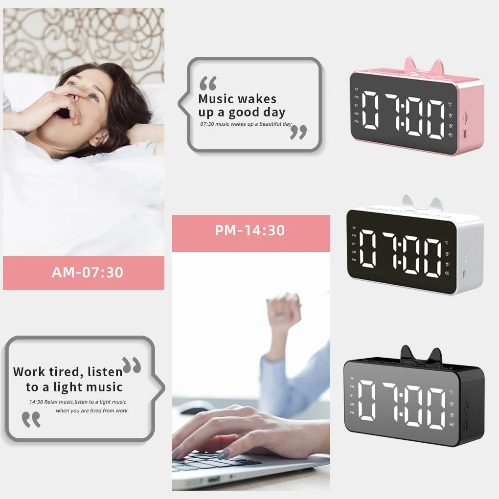 HotDate @8 DeskTop Home/Office Alarm Clock