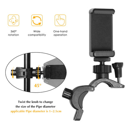 Bluetooth-compatible Light Stand Tripod