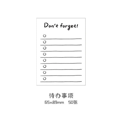 Reminder Sticky Notes to Complete Everyday Office/Home Tasks