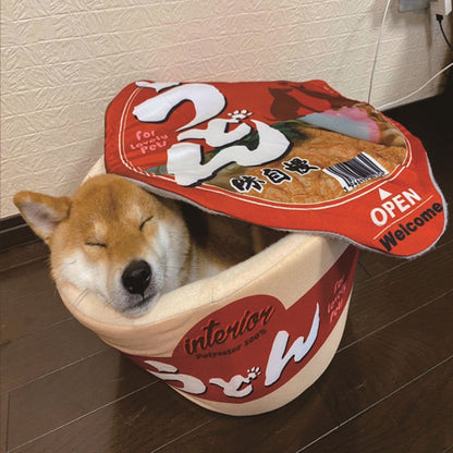 Noodle Cup Dog Bed