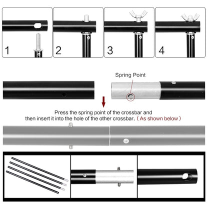 Photography Background Frame Softbox Lighting Kit