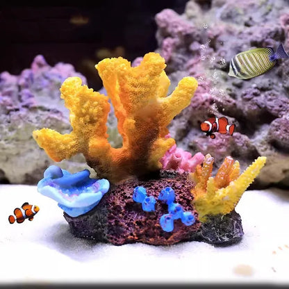 Resin Simulation Coral Reefs for Nightly Meditation