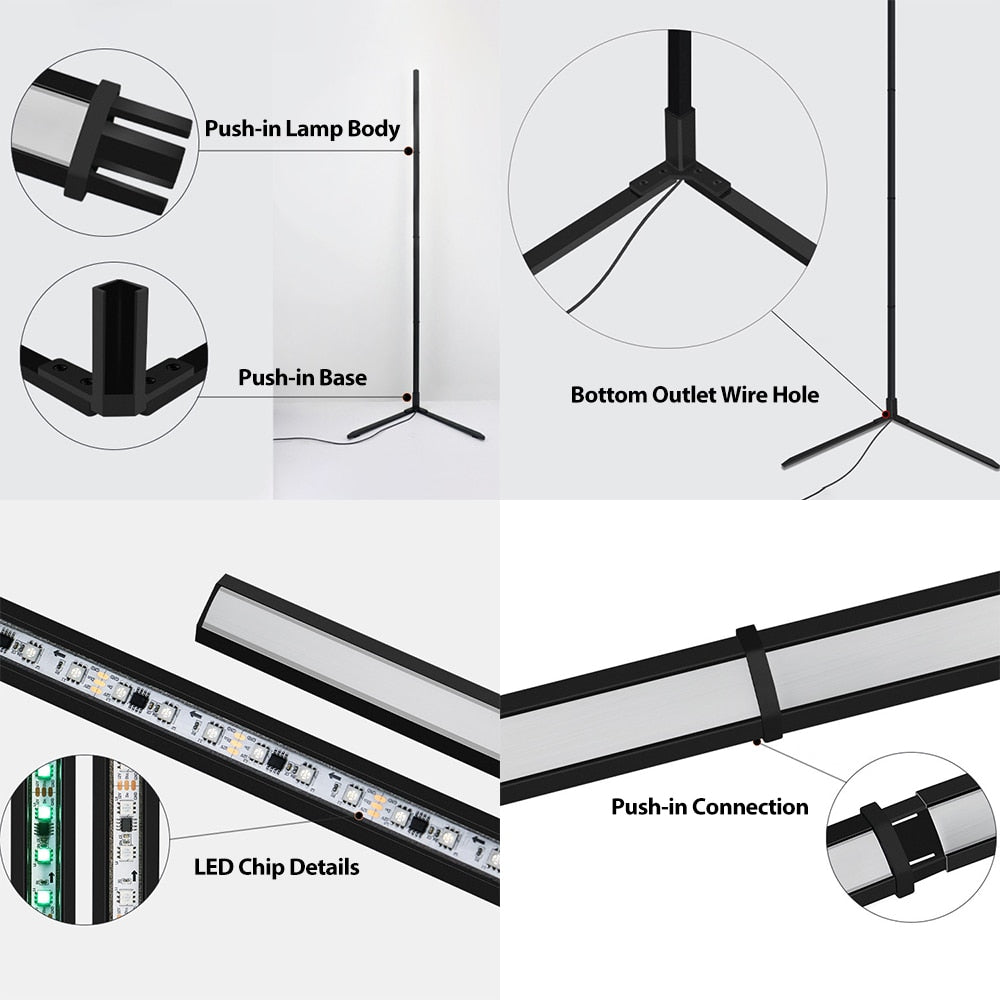 Smart LED Corner Light Bar