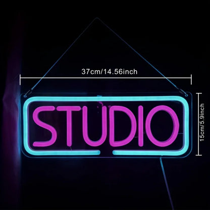 Blue Storm Studio Neon Light LED LIT