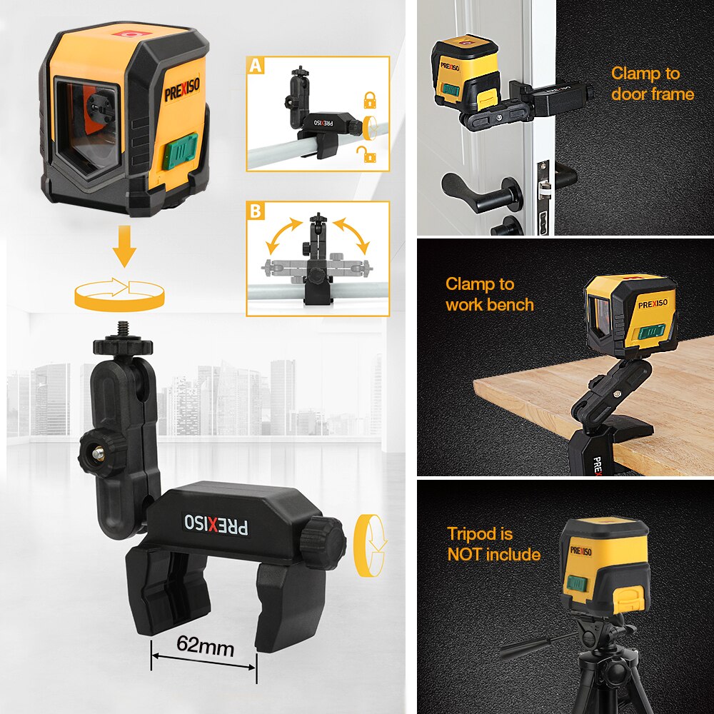 65FT Laser Level Self-Leveling Cross