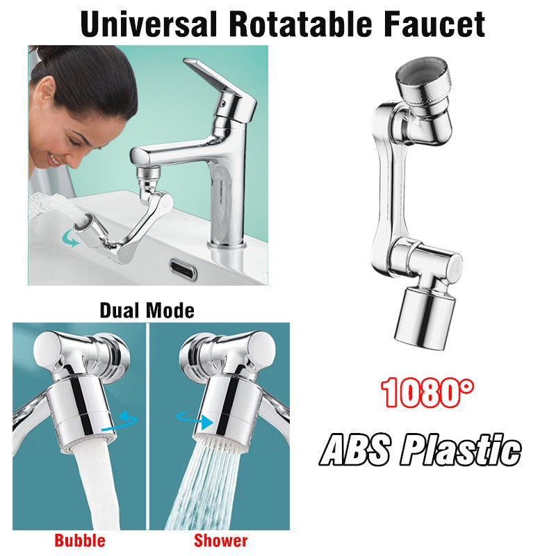 1080° Rotatable Sprayer Head Faucet