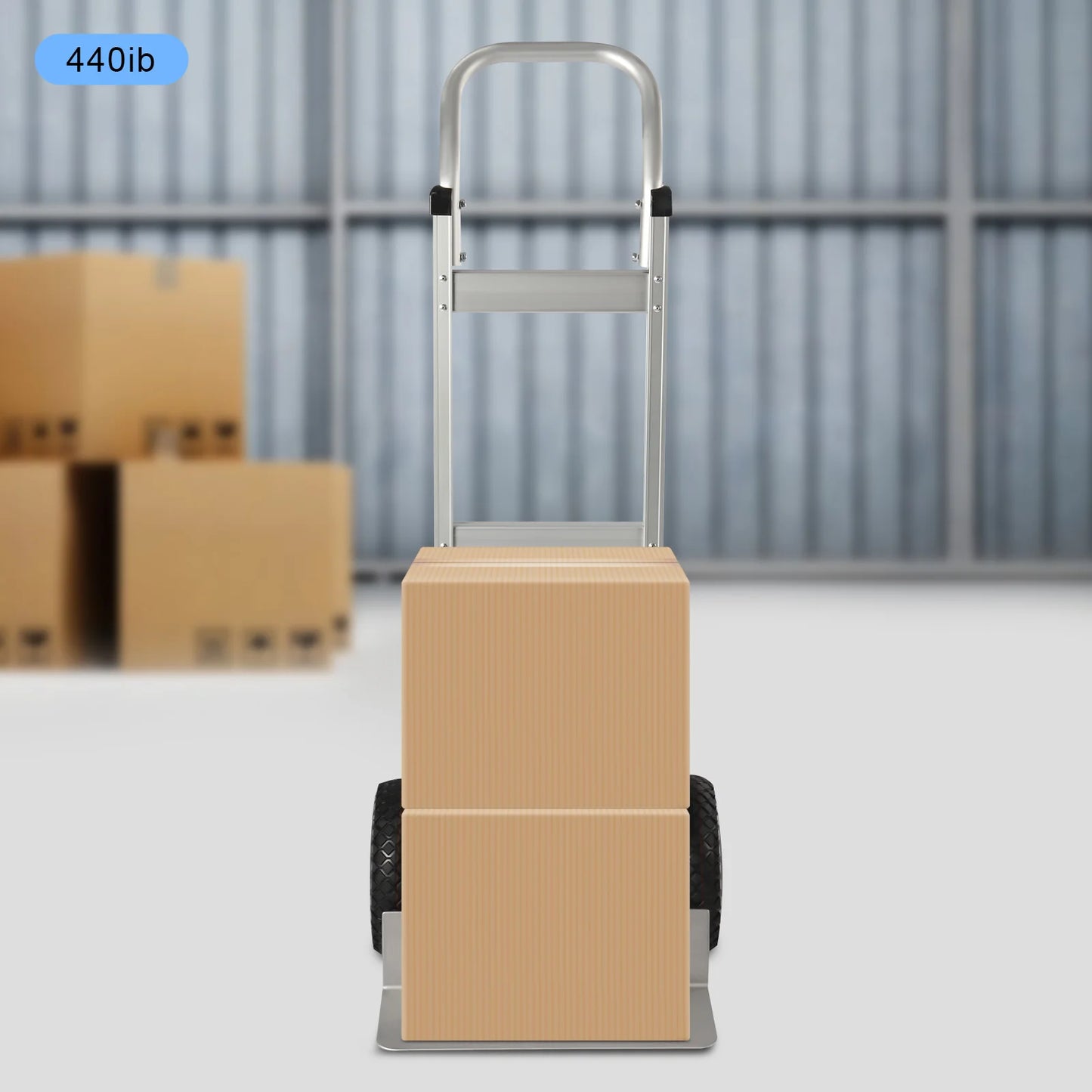 ProCarry: Durable Heavy-Duty Two-Wheel Hand Cart