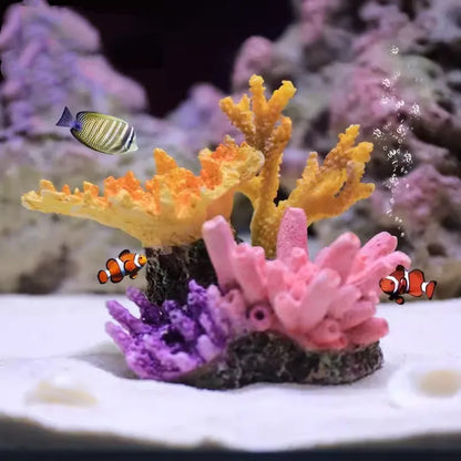 Resin Simulation Coral Reefs for Nightly Meditation