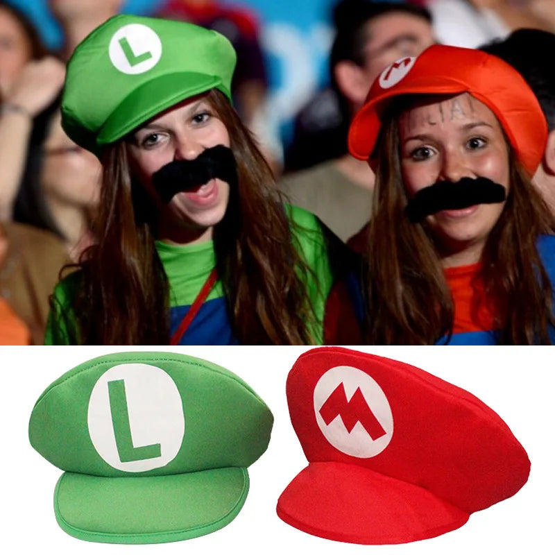 Super Mario Bros Green Luigi Collectible Hat