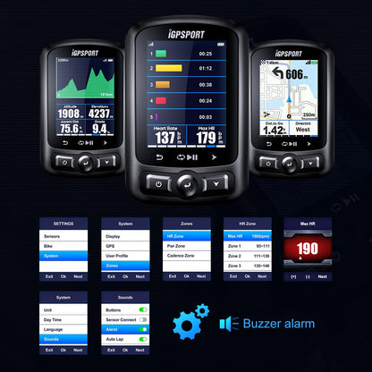 Waterproof Bicycle route Wireless navigation