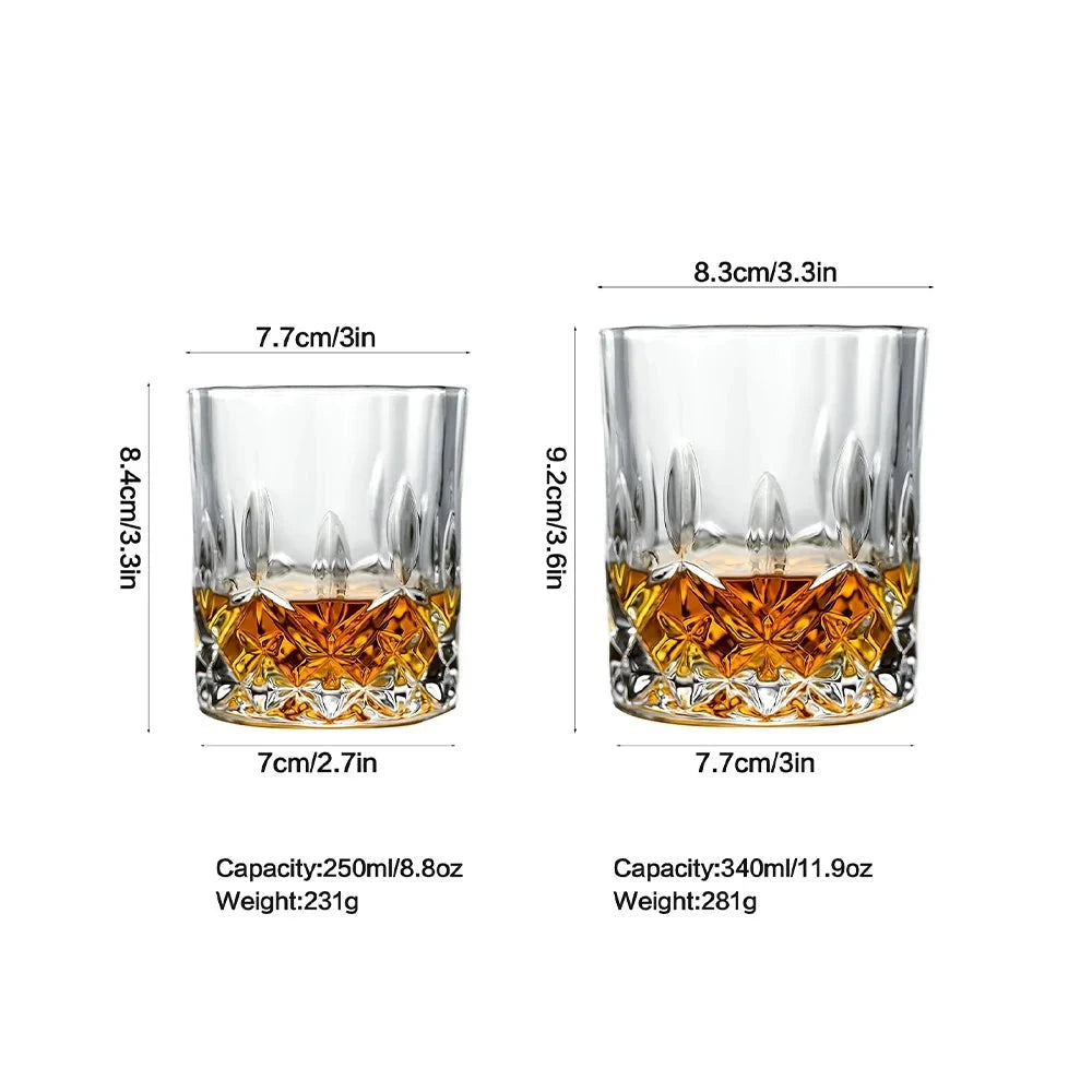 Henny or Martell: Premium Cognac Shot Glasses