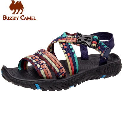 BUZZY CAMEL© Non-Slippery Open toe Outdoor Sandals