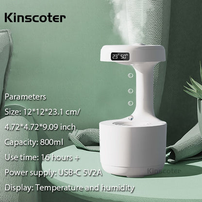 Anti-gravity Water Drop Humidifier