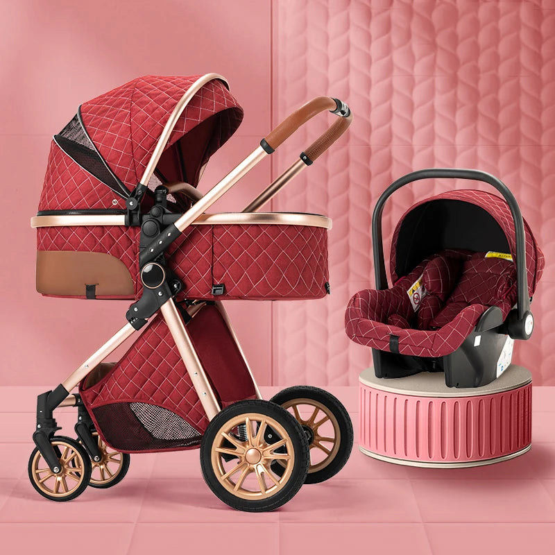 Luxury Baby Stroller 4 Brand New or Experienced Parents