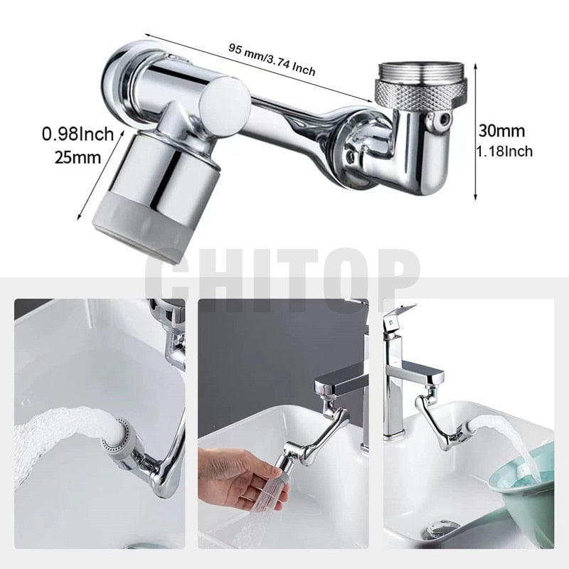 1080° Rotatable Sprayer Head Faucet