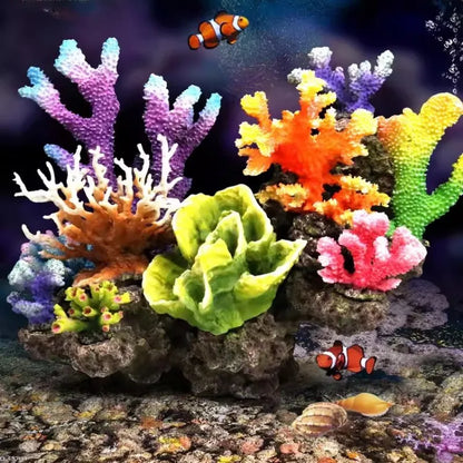 Resin Simulation Coral Reefs for Nightly Meditation