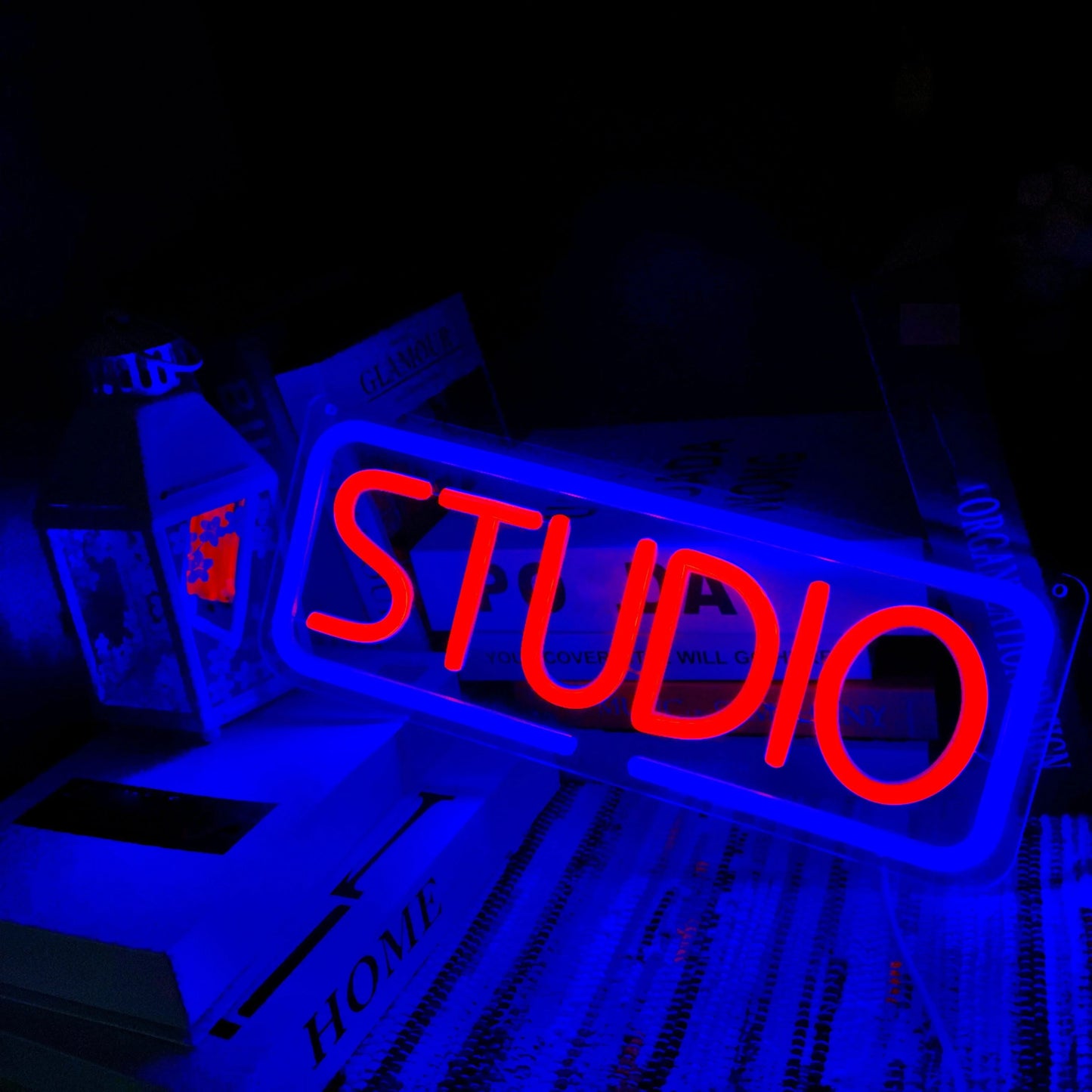 Blue Storm Studio Neon Light LED LIT