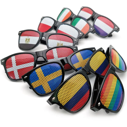 Nations Flag Sunglasses for Big World Events