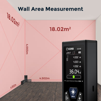 Auto Calibration Dual Laser Distance Meter