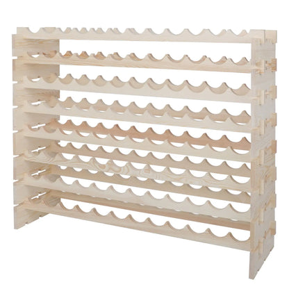 Vineyard Vault: Woodin Wine Bottle Organizer Rack