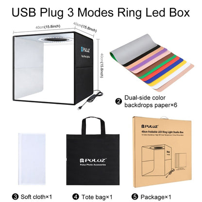 Studio Photography Shooting LED Light Box