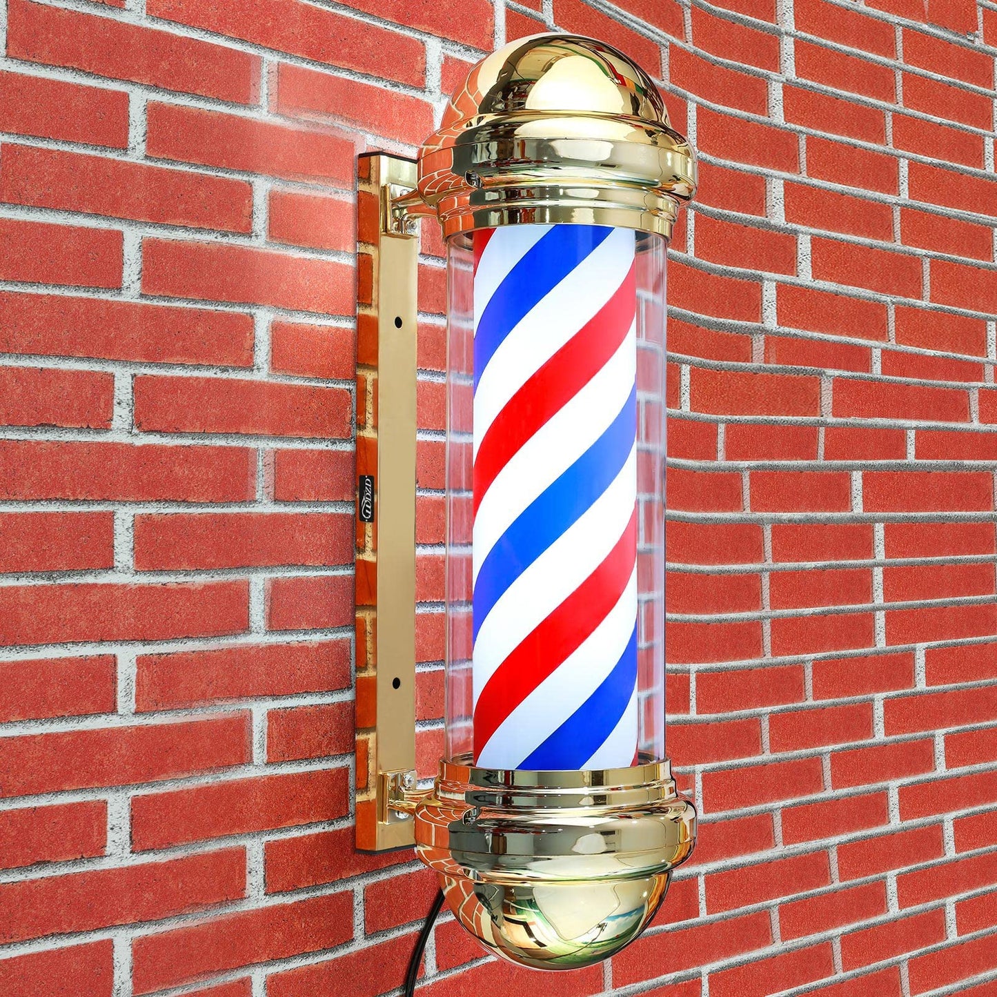 Barber Shop Sign Rotating Light