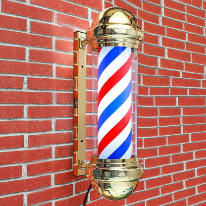 Barber Shop Sign Rotating Light