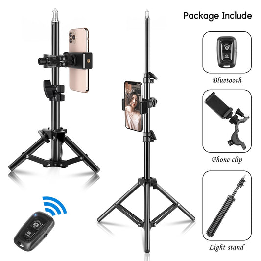 Bluetooth-compatible Light Stand Tripod