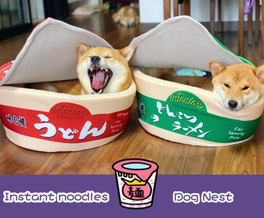 Noodle Cup Dog Bed