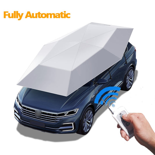 Semi-Automatic Portable Car Umbrella