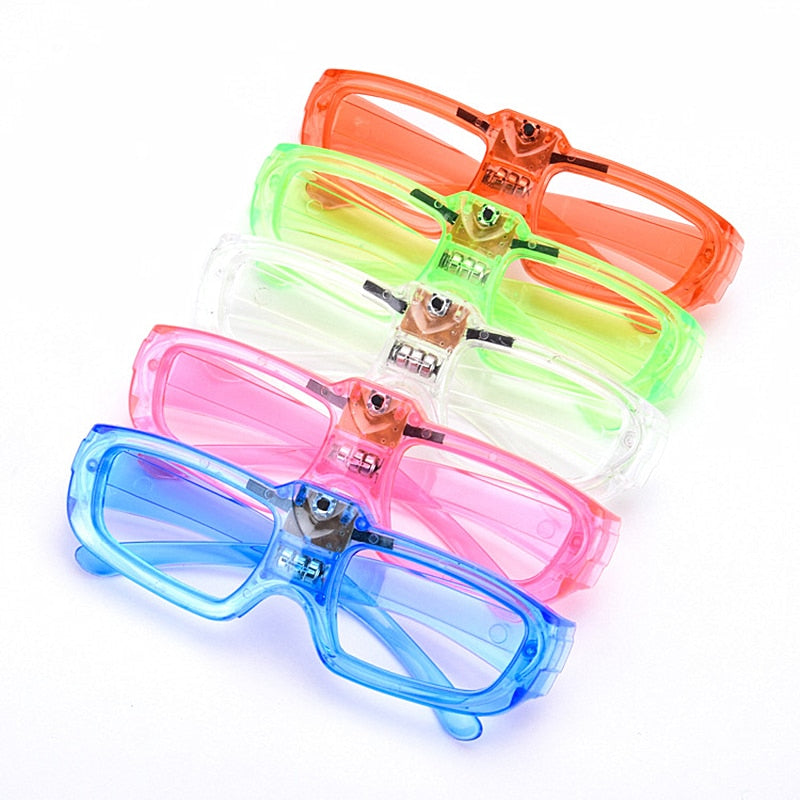 Flashing Disco Light LED Glasses