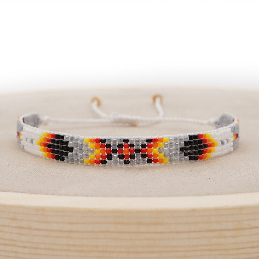 Cultural Hand Beaded Bracelet