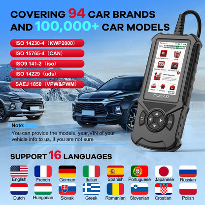 MUCAR CDL20 OBD2 Auto Diagnostic Scanner